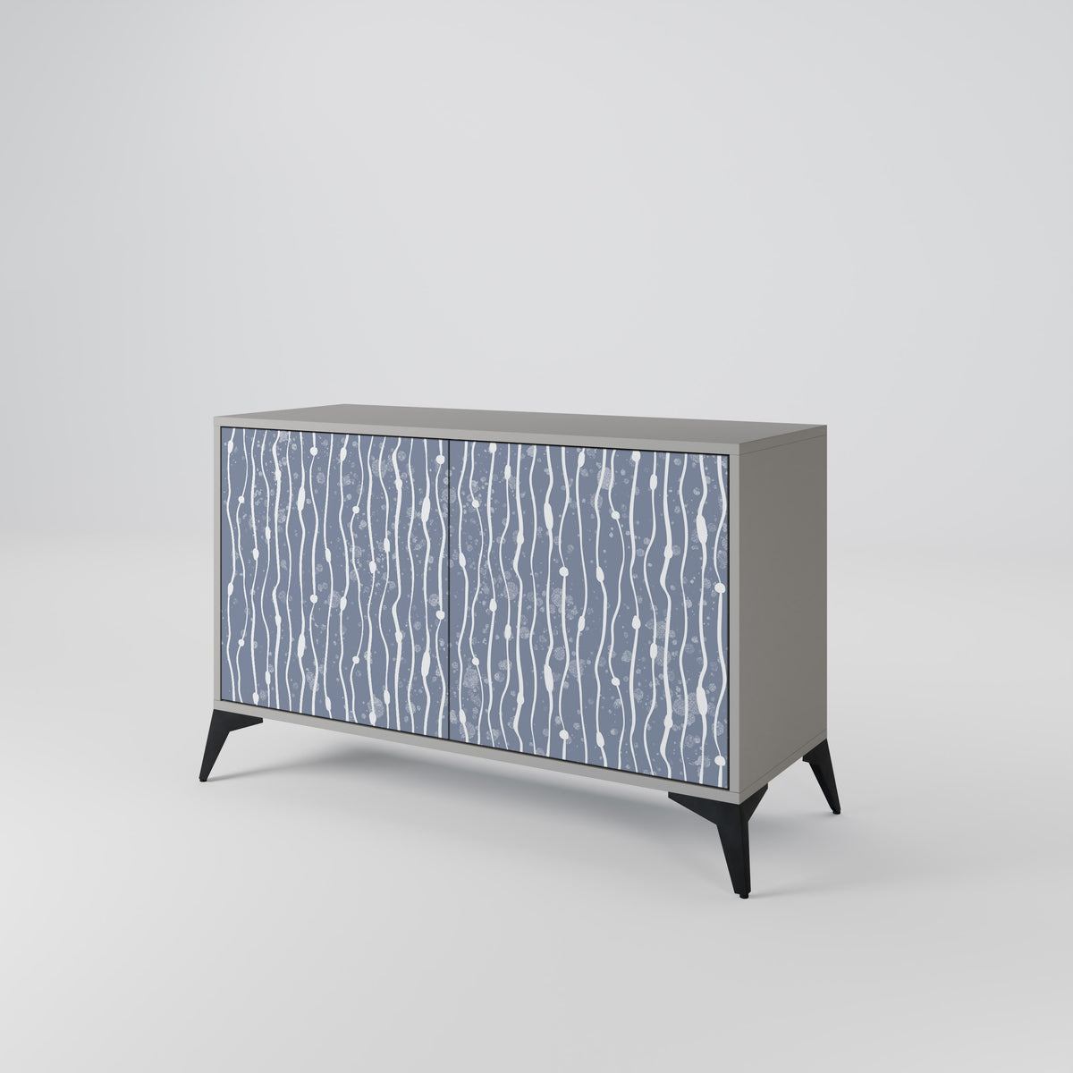 GRAPHITE RAIN Aparador de 2 Portas
