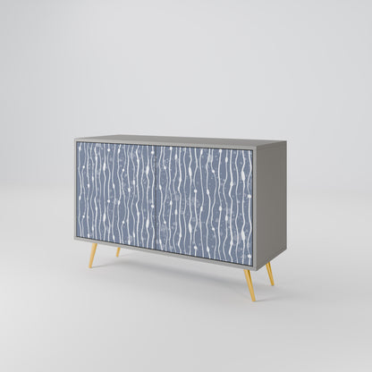 GRAPHITE RAIN Aparador de 2 Portas