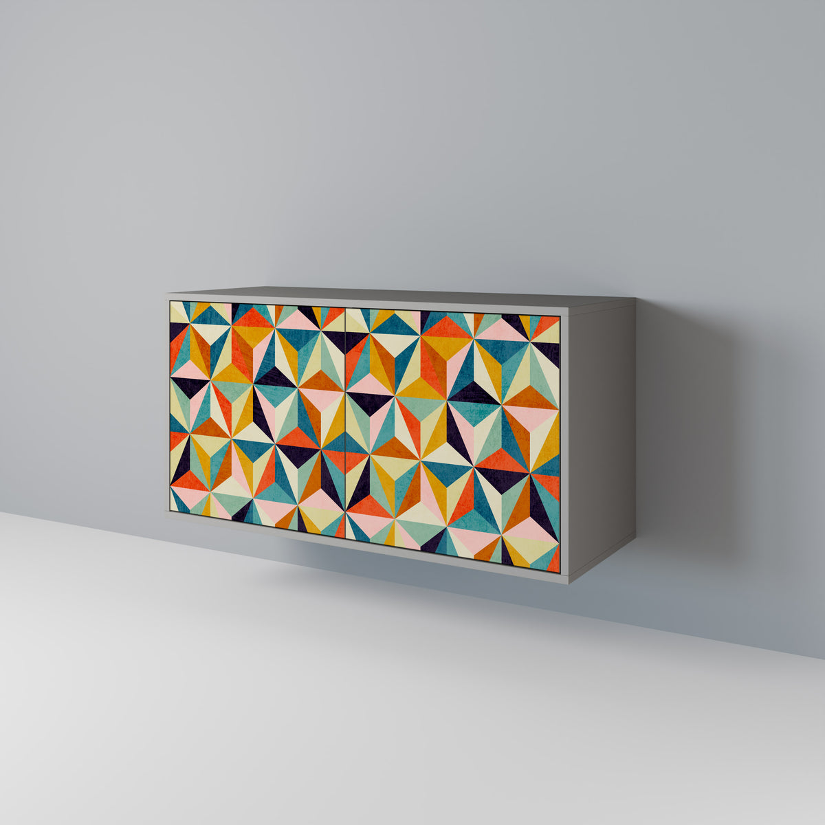 TESSELATE TREASURES Aparador de 2 Portas