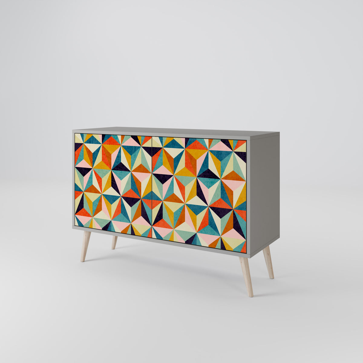 TESSELATE TREASURES Aparador de 2 Portas