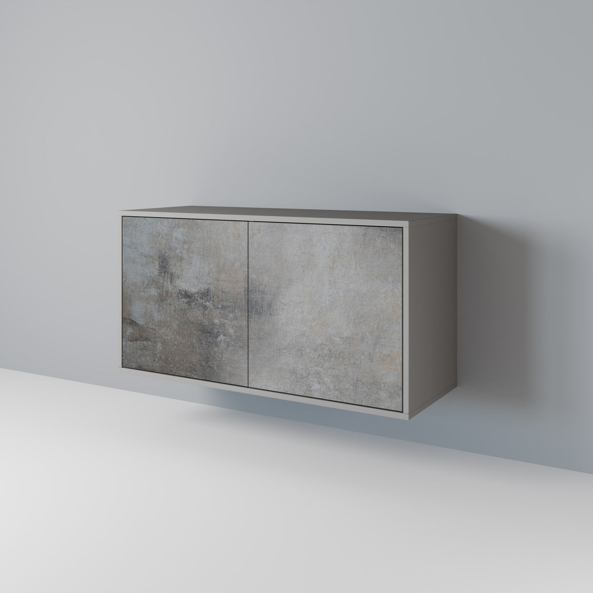 CONCRETE WALL Aparador de 2 Portas