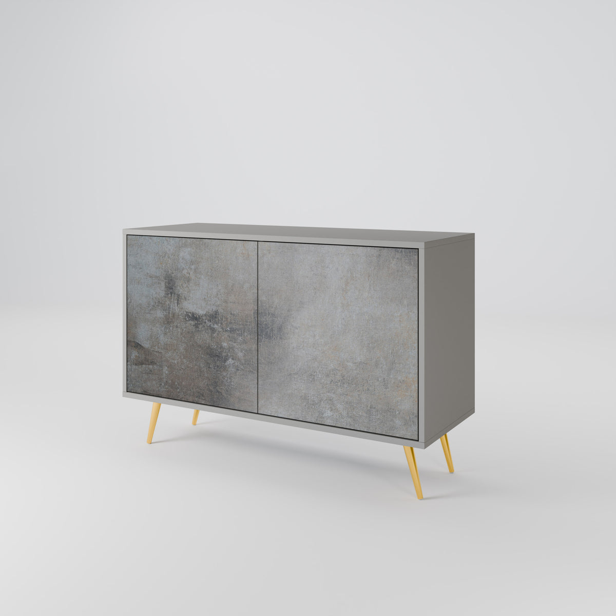 CONCRETE WALL Aparador de 2 Portas