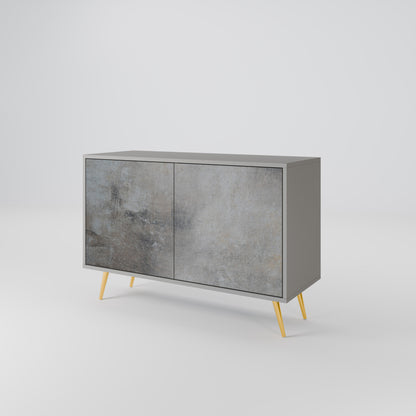 CONCRETE WALL Aparador de 2 Portas