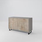 SCREEN ERROR Aparador de 2 Portas em Acabamento Cinzento