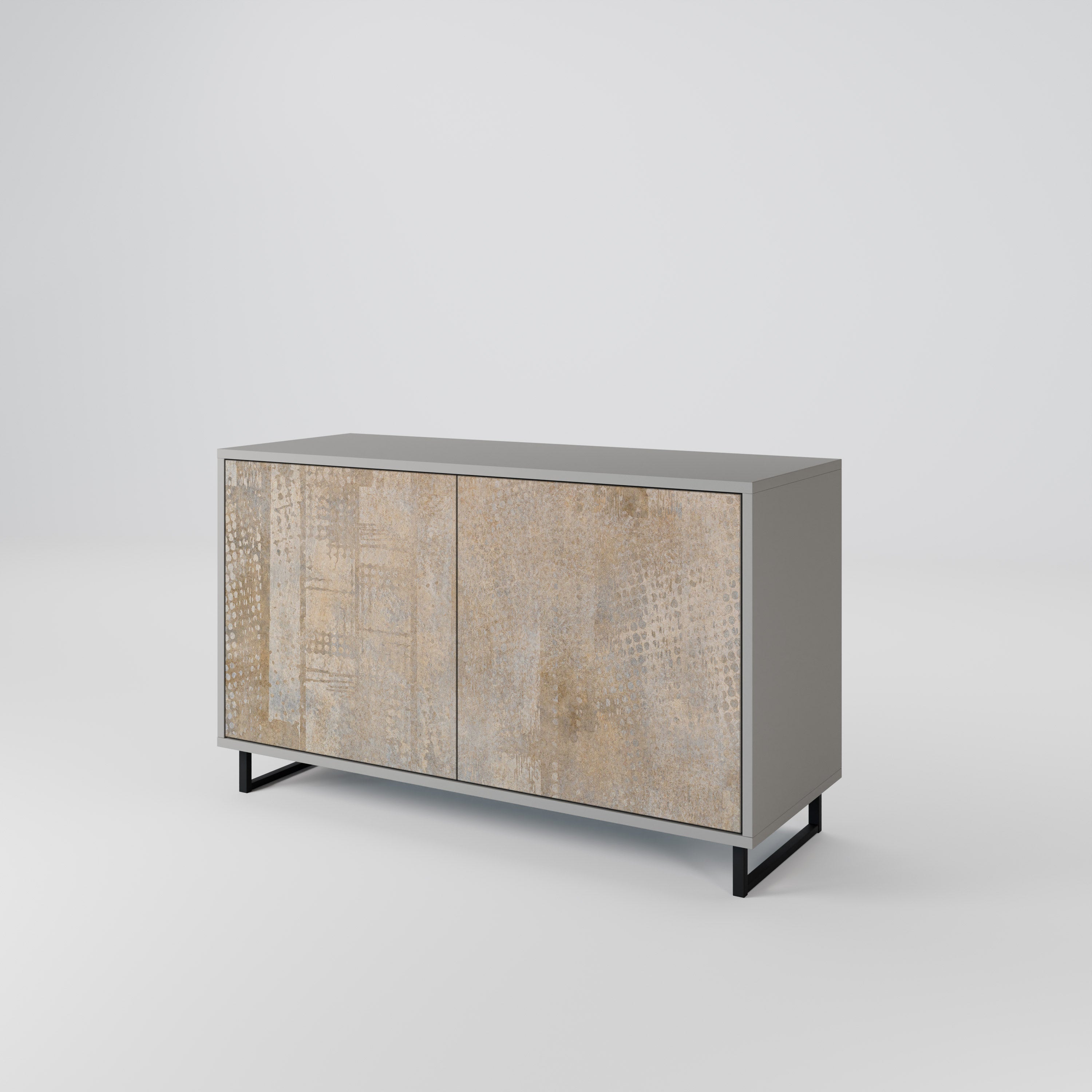 SCREEN ERROR Aparador de 2 Portas em Acabamento Cinzento