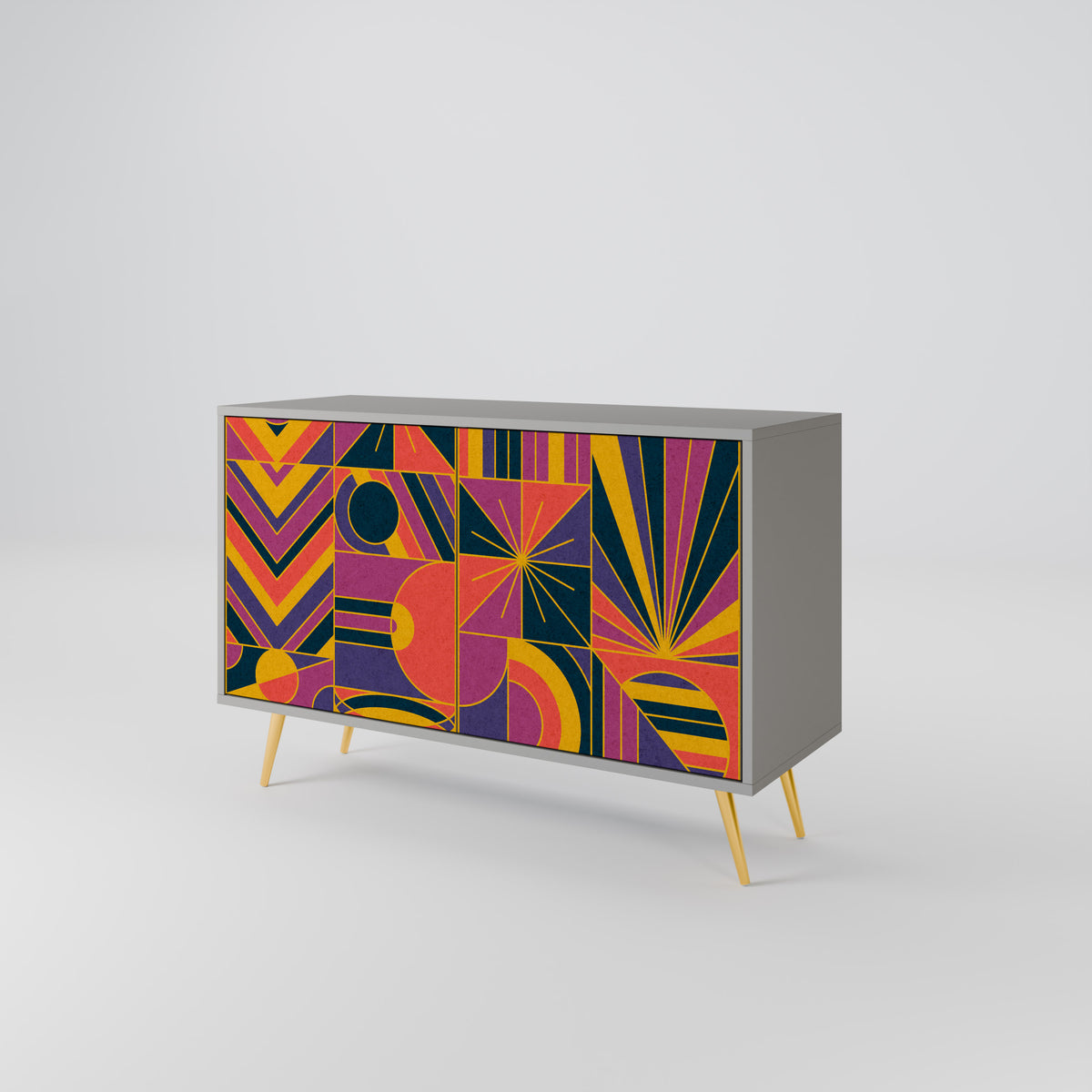 ELECTRIC PATTERNS 2-Door Sideboard