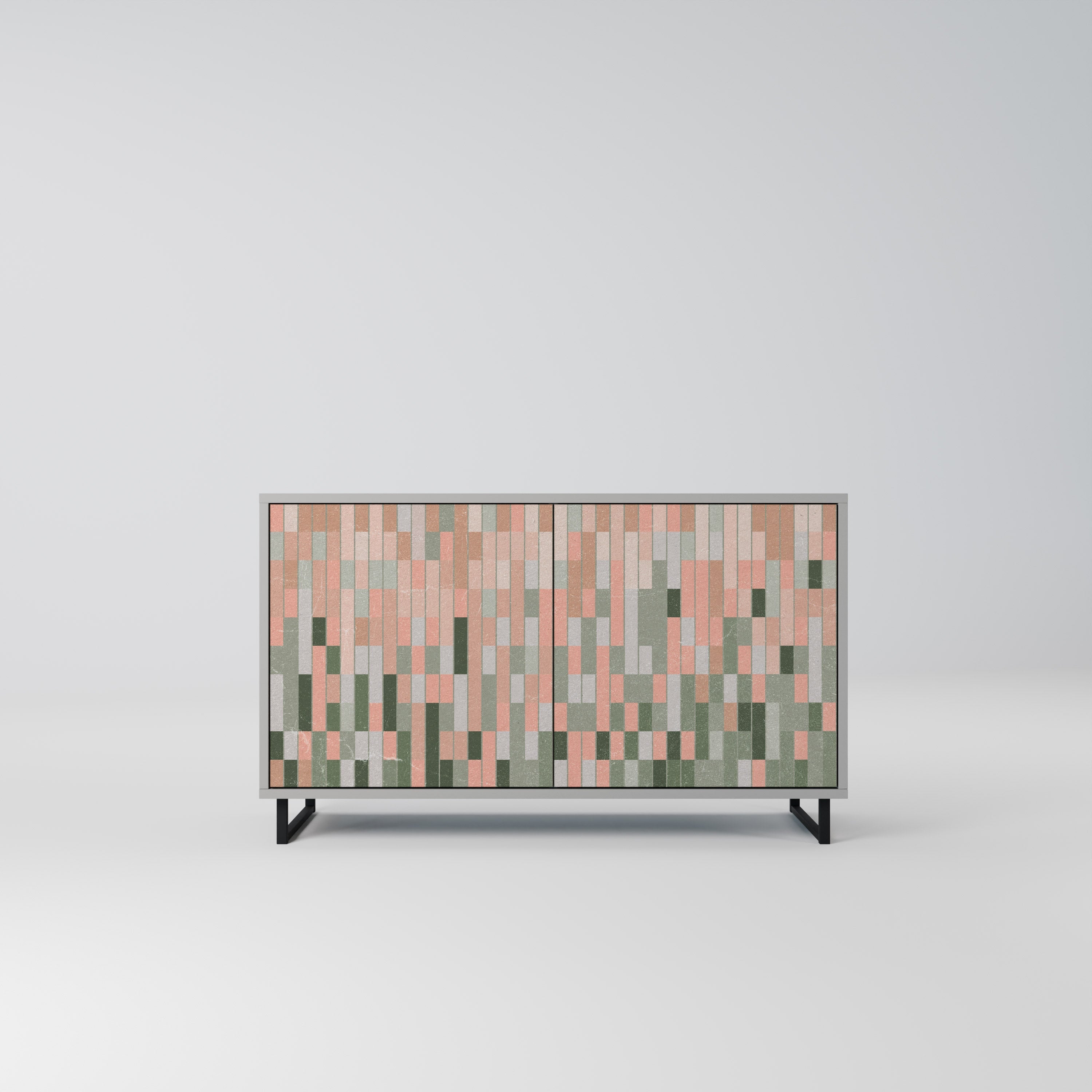 BUILDING THE FUTURE 2-Door Sideboard in Grey Finish