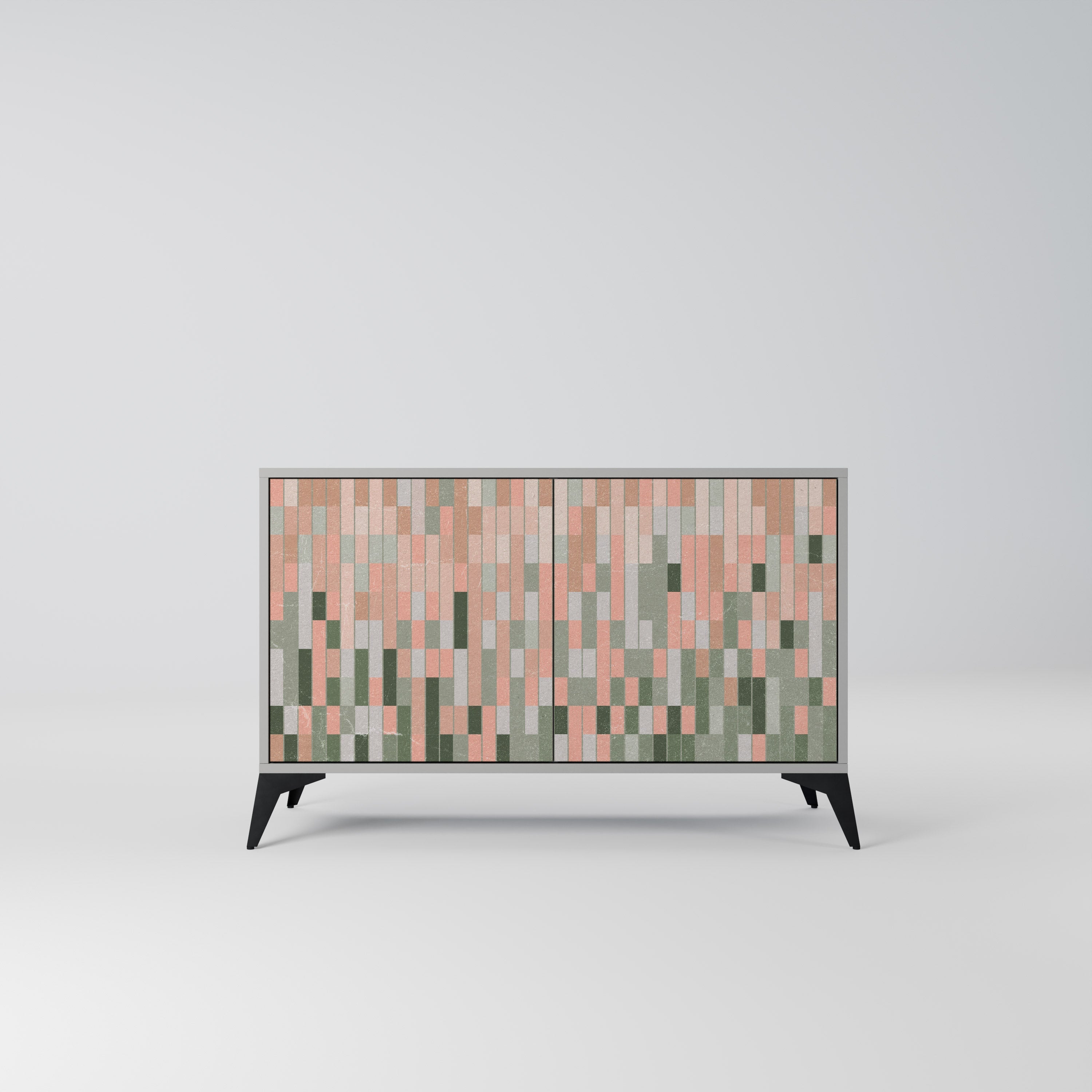 BUILDING THE FUTURE 2-Door Sideboard in Grey Finish