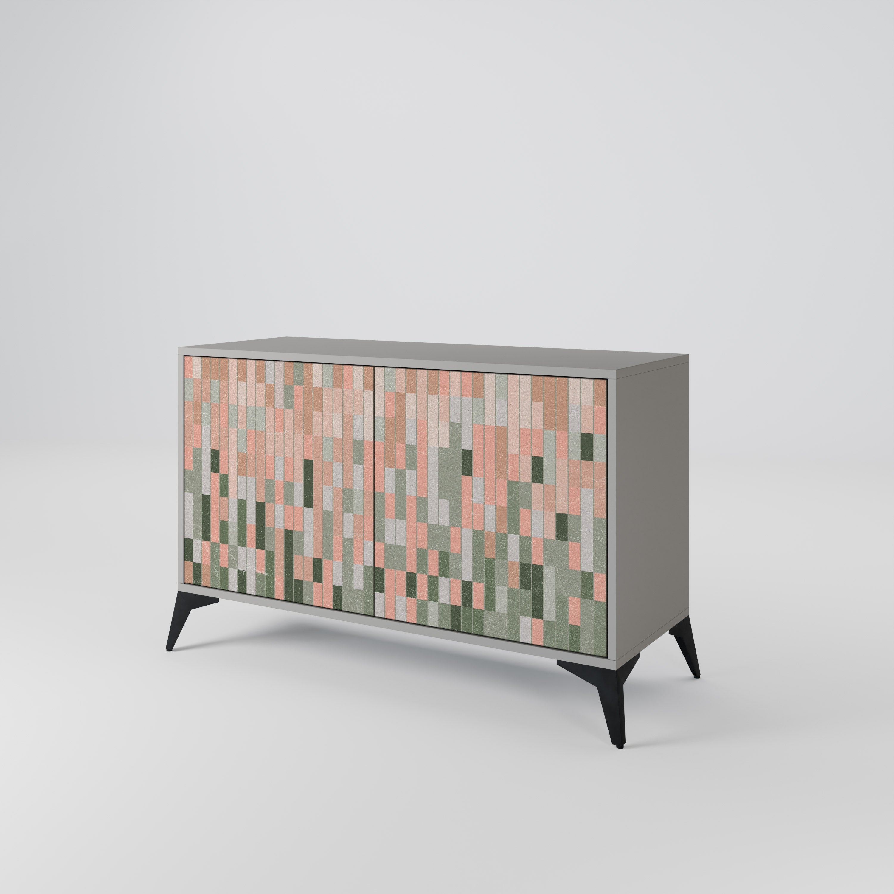 BUILDING THE FUTURE 2-Door Sideboard in Grey Finish