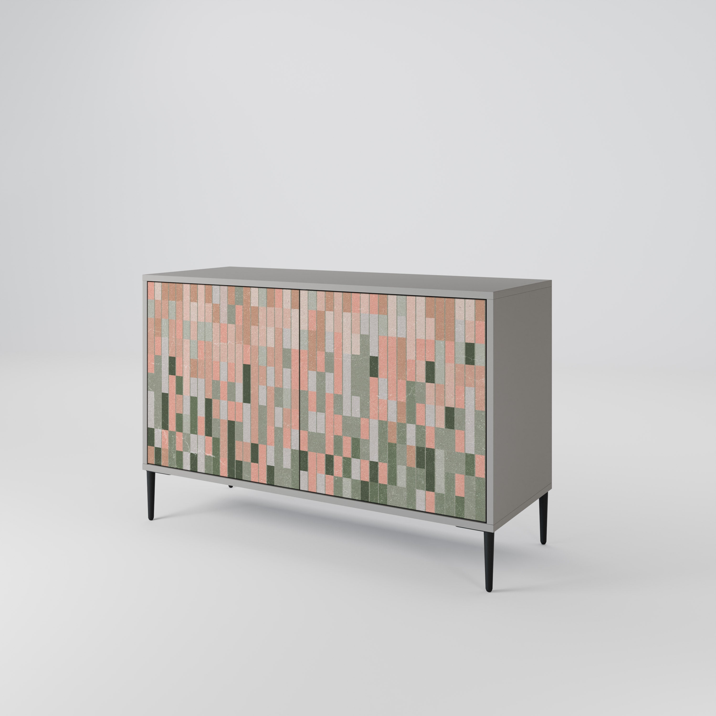 BUILDING THE FUTURE 2-Door Sideboard in Grey Finish
