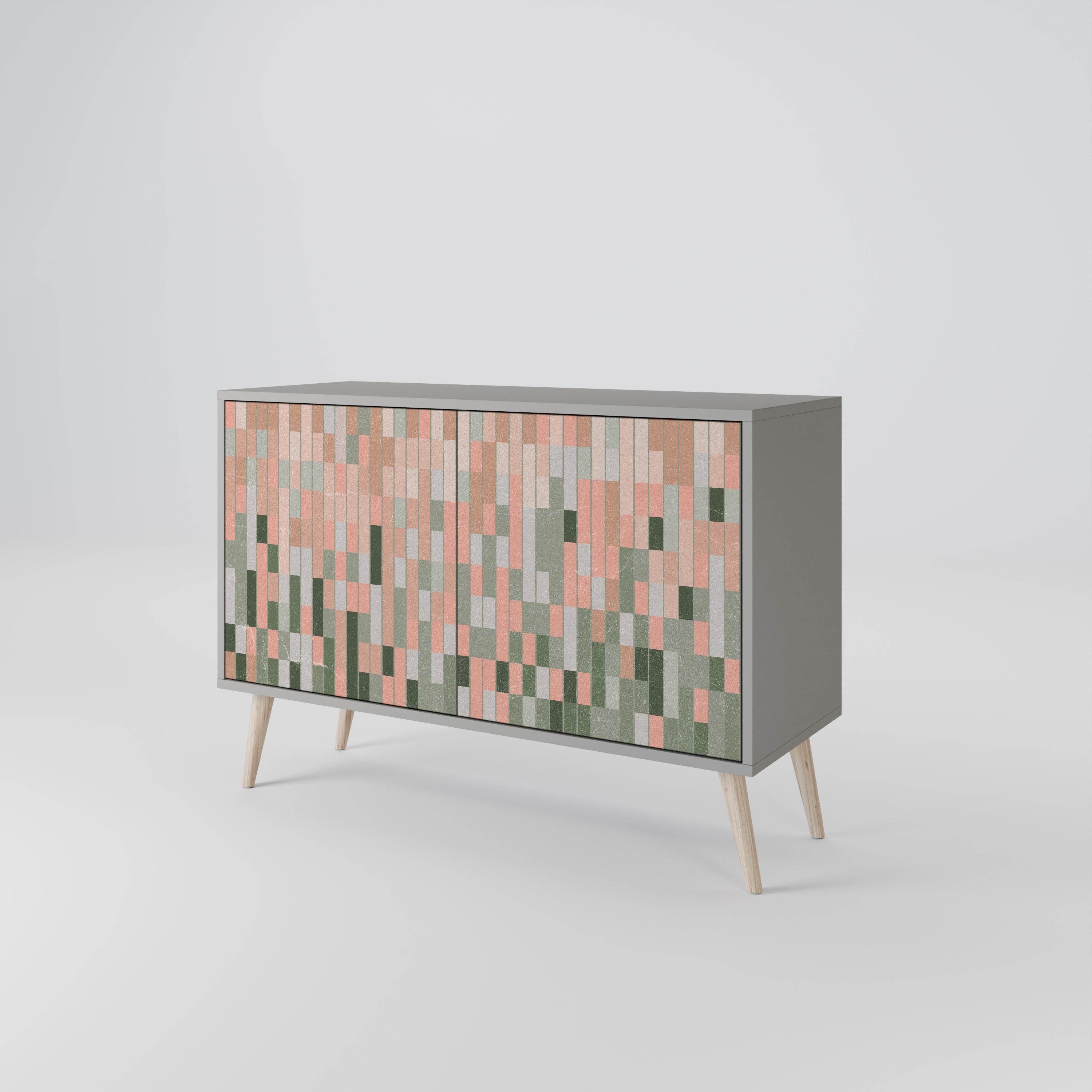 BUILDING THE FUTURE 2-Door Sideboard in Grey Finish