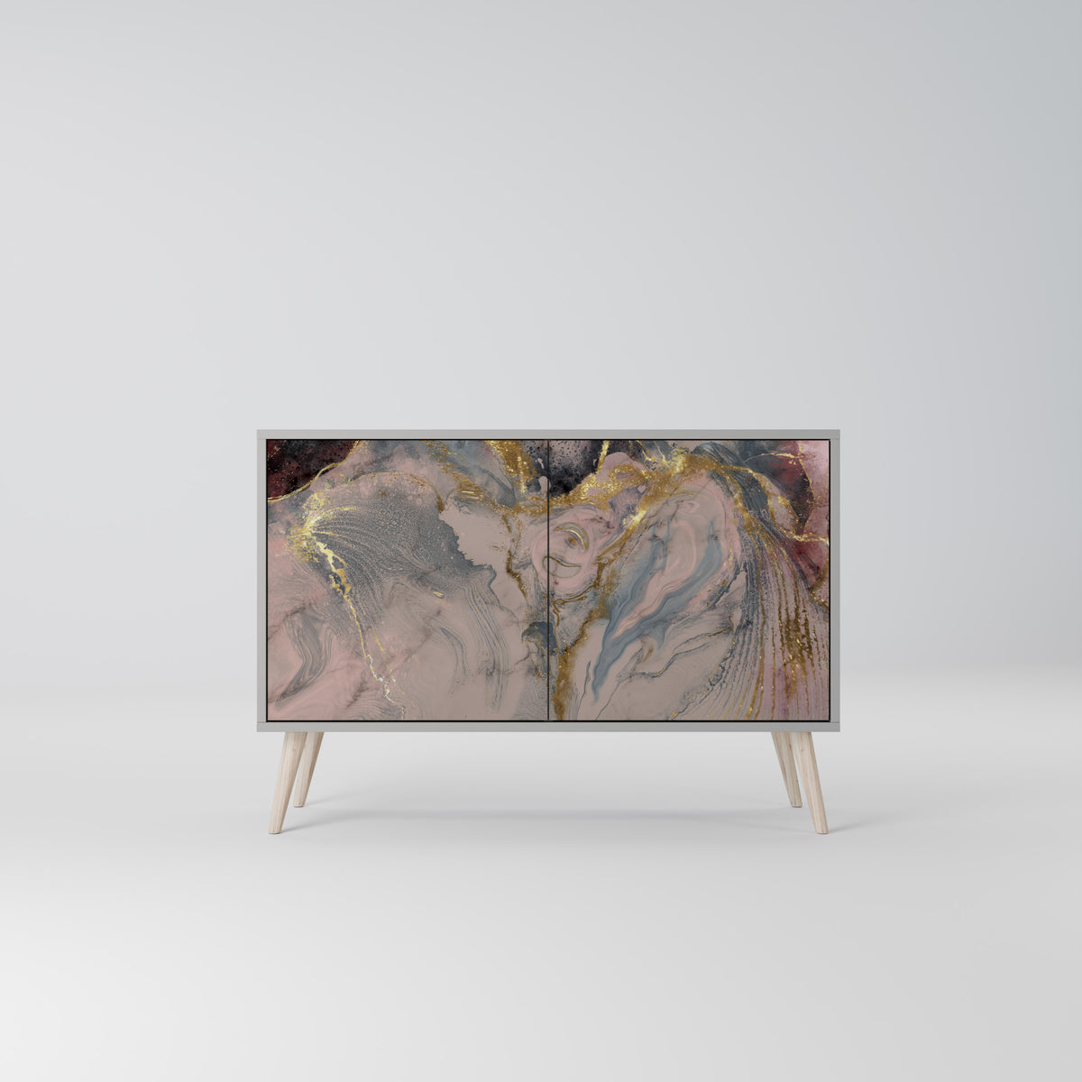 GILDED SWIRLS Aparador de 2 Portas