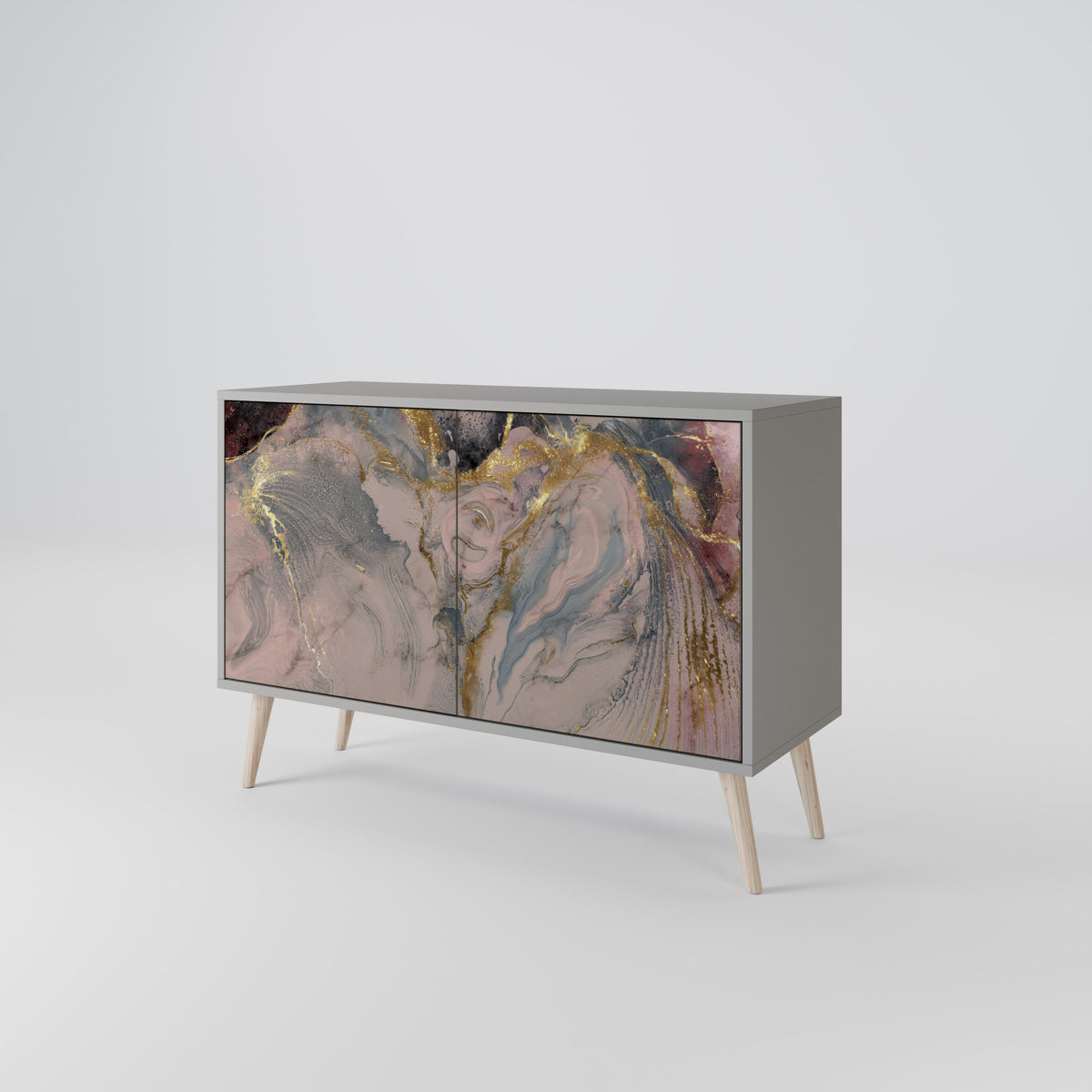 GILDED SWIRLS 2-Door Sideboard