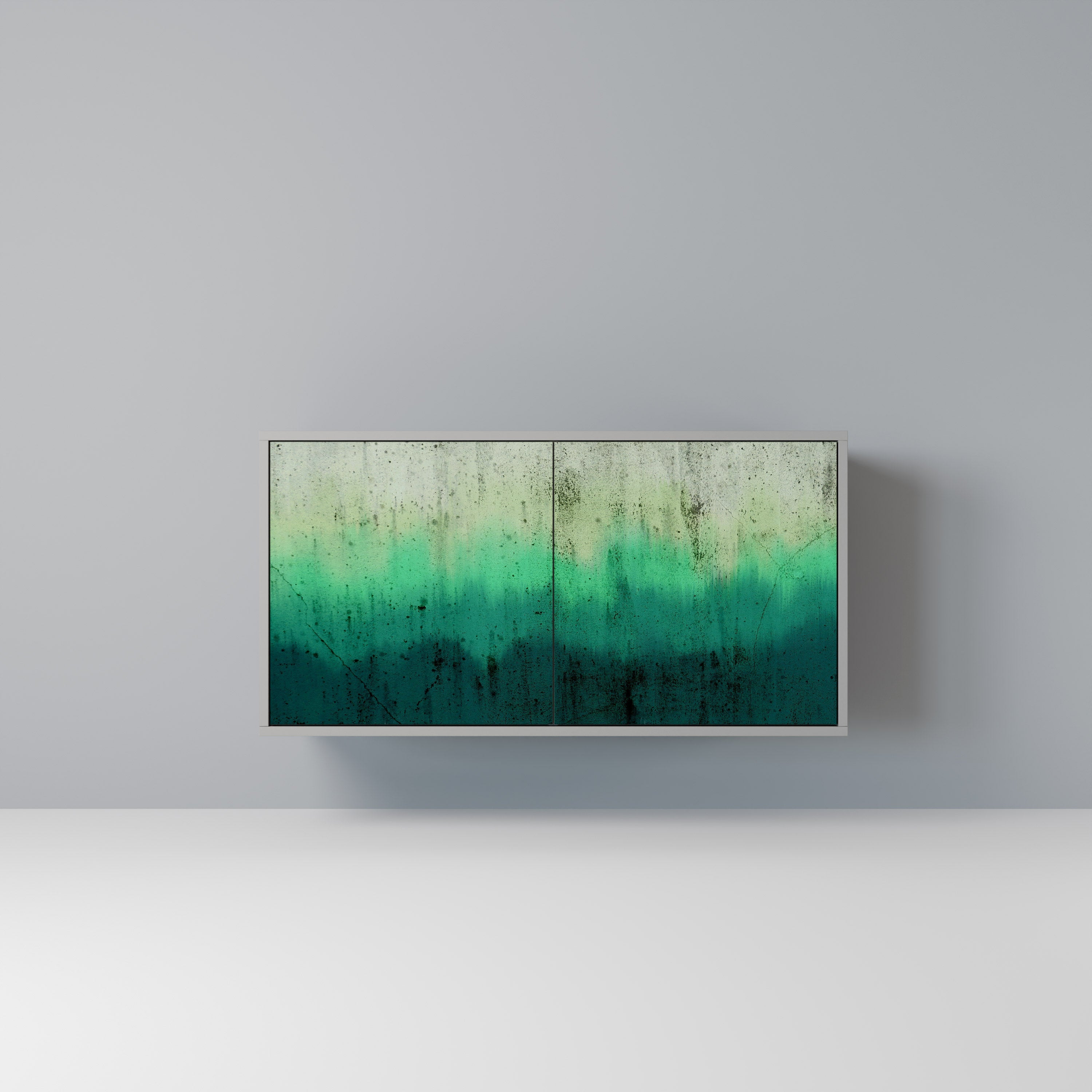 NORTHERN LIGHTS 2-Door Sideboard in Grey Finish