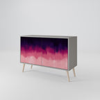 AURORA BOREALIS 2-Door Sideboard in Grey Finish