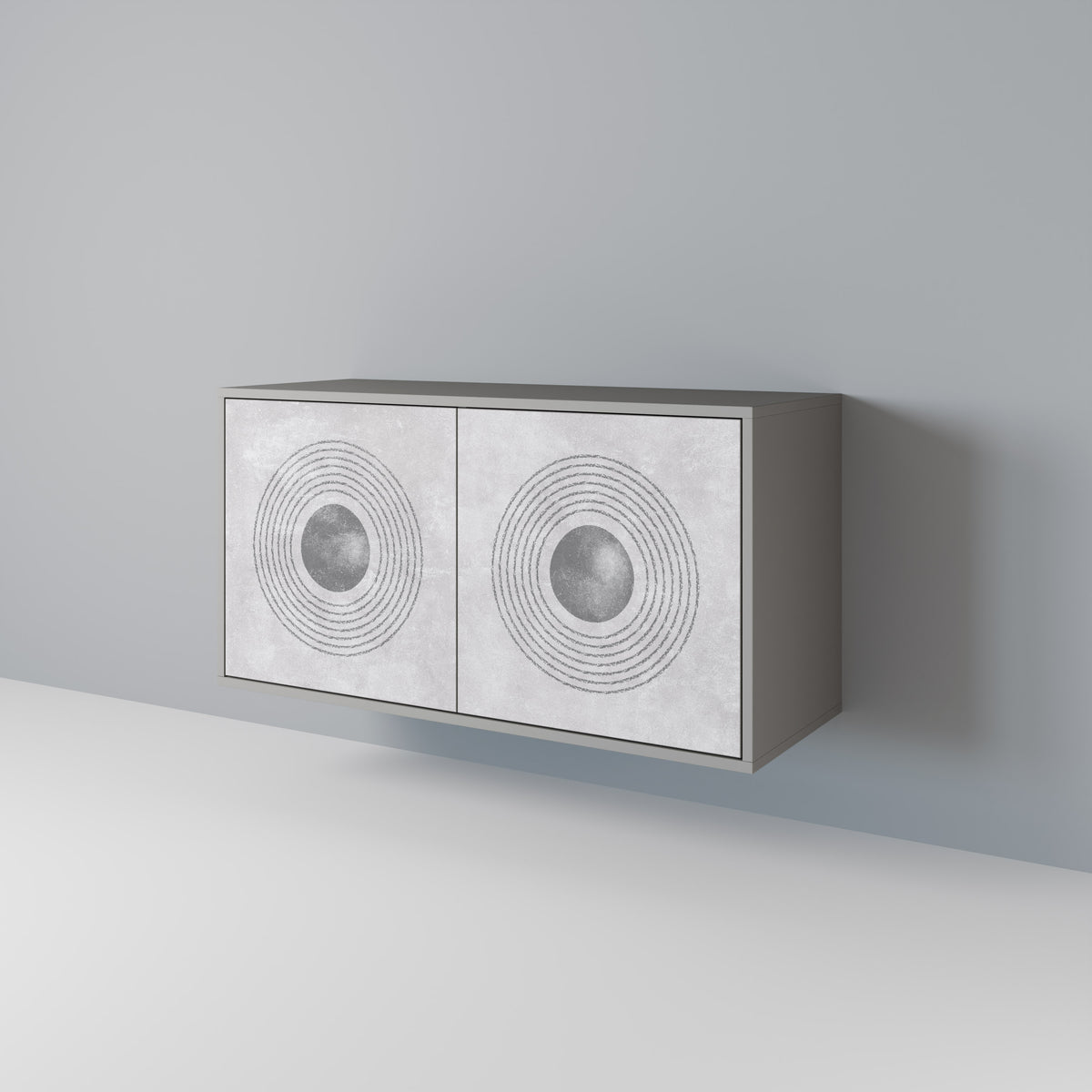 SOLID CIRCLES Aparador de 2 Portas