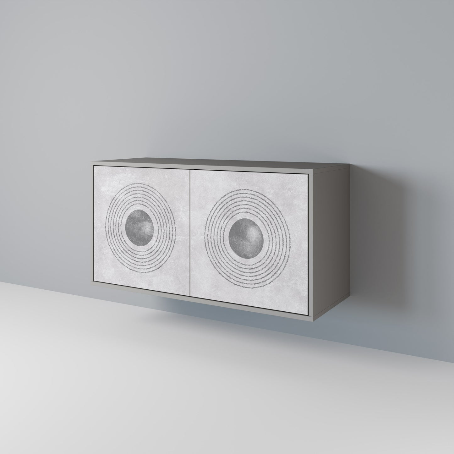 SOLID CIRCLES Aparador de 2 Portas