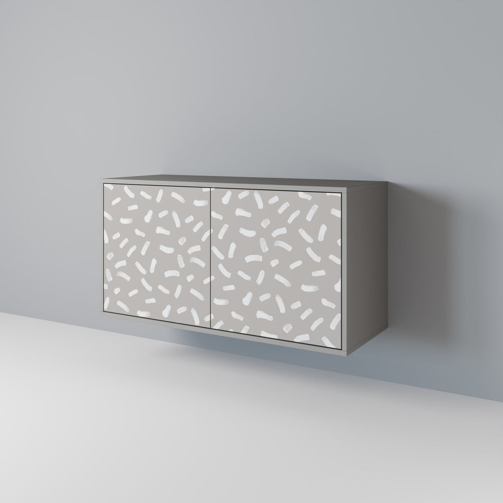 PASSING SECONDS 2-Door Sideboard in Grey Finish