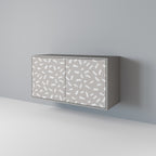 PASSING SECONDS 2-Door Sideboard in Grey Finish