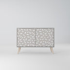 PASSING SECONDS 2-Door Sideboard in Grey Finish