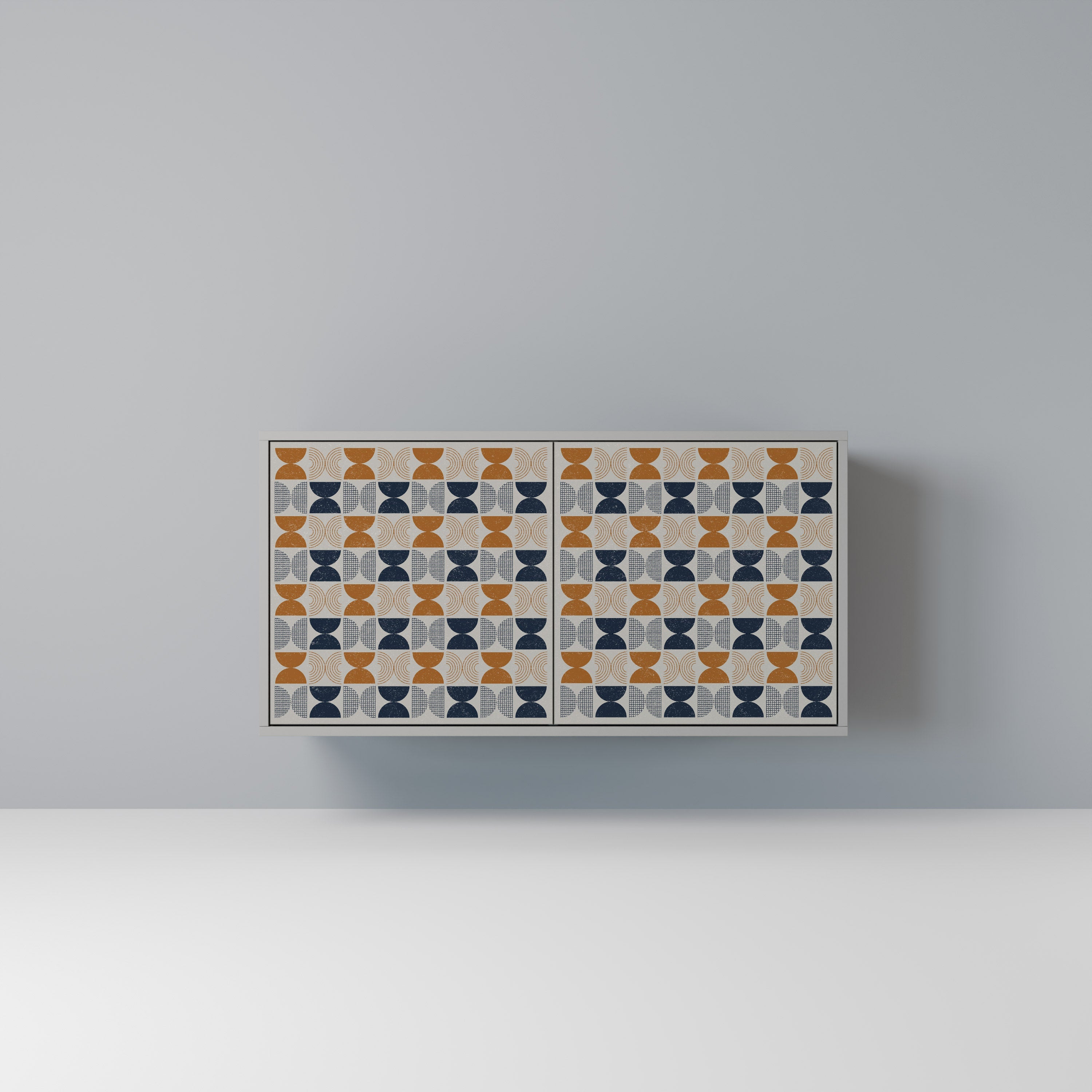 REFLECTION RANGE 2-Door Sideboard in Grey Finish