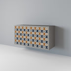 REFLECTION RANGE 2-Door Sideboard in Grey Finish