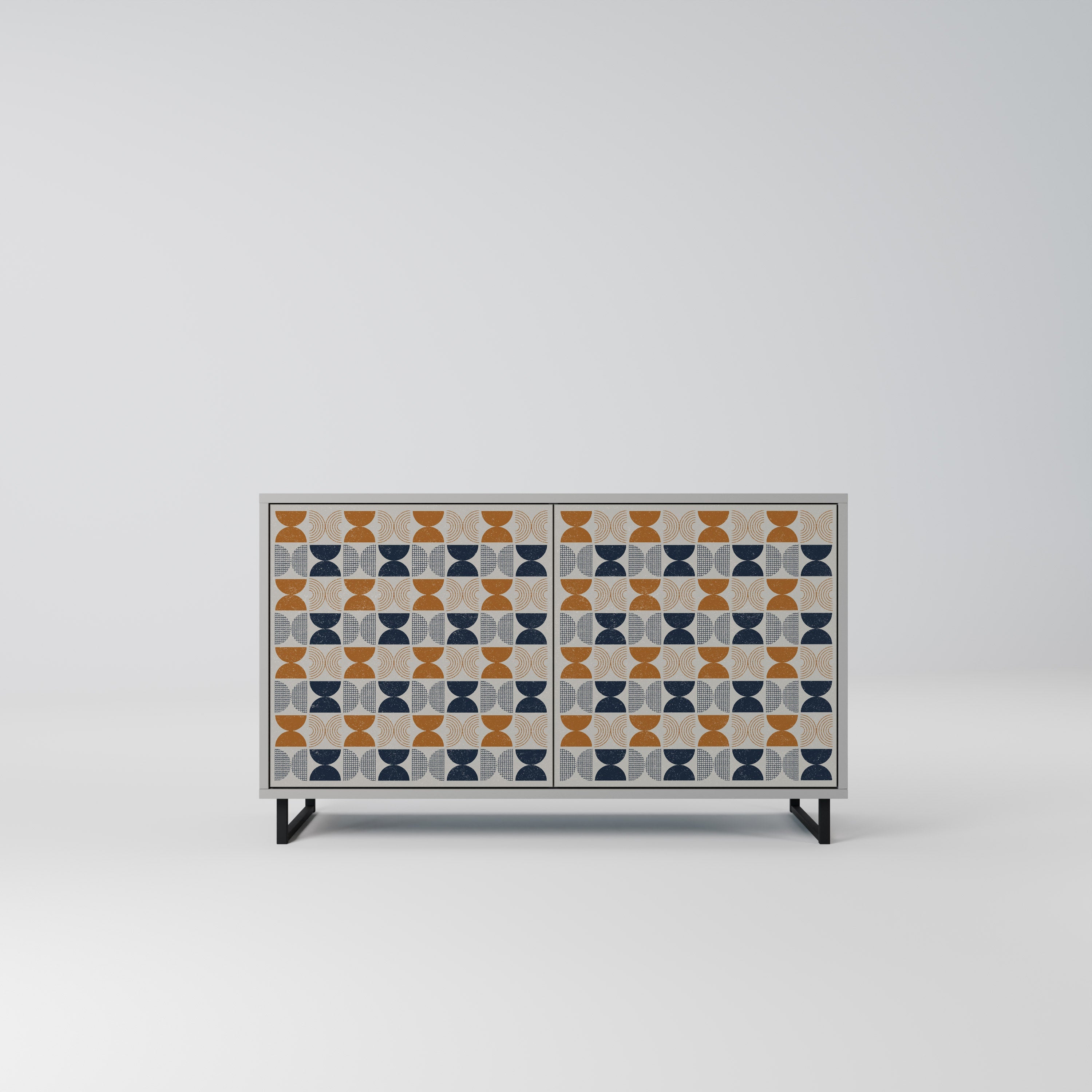 REFLECTION RANGE 2-Door Sideboard in Grey Finish