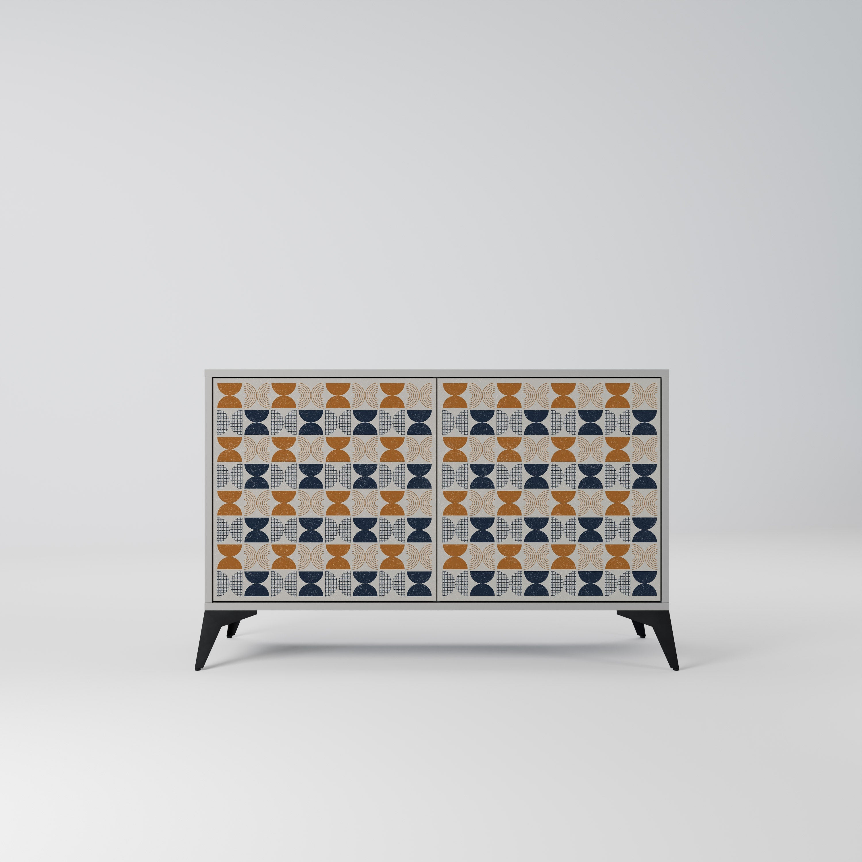 REFLECTION RANGE 2-Door Sideboard in Grey Finish