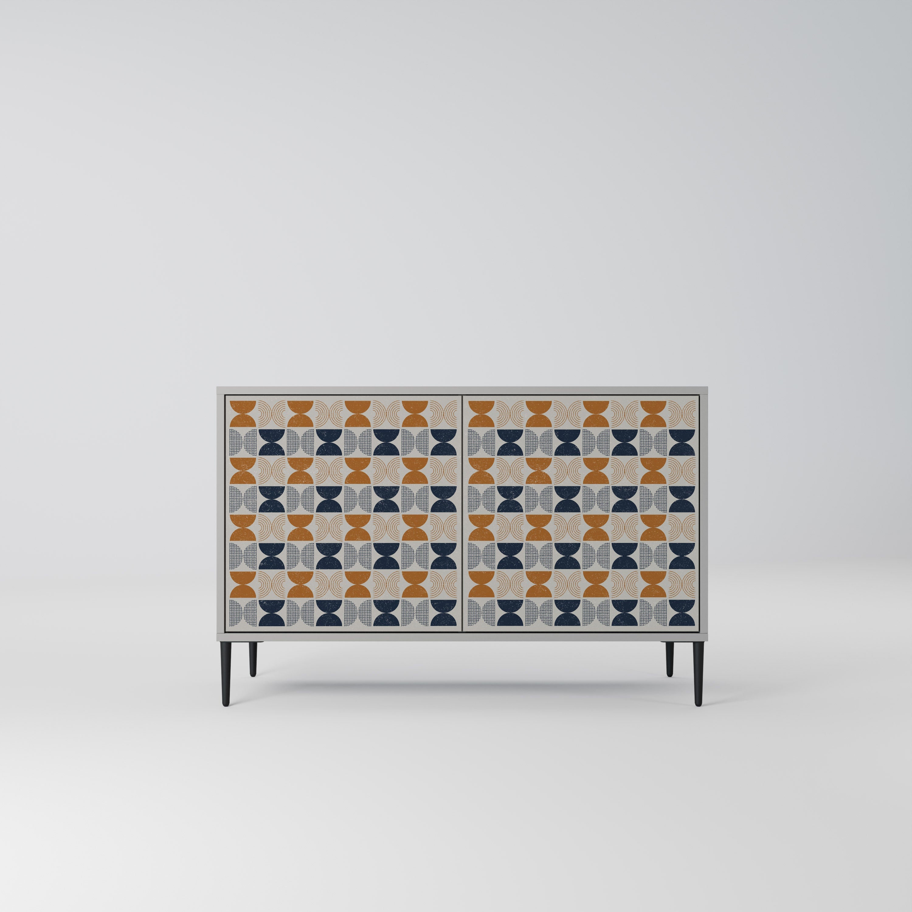 REFLECTION RANGE 2-Door Sideboard in Grey Finish