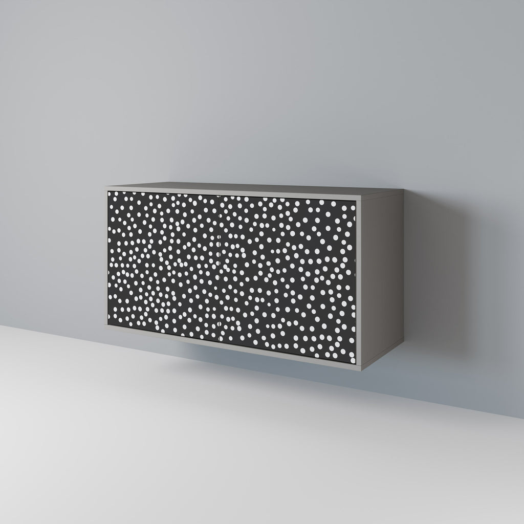 BLINDING LIGHTS Aparador de 2 Portas em Acabamento Cinzento