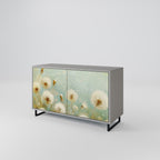 DREAMY MEADOW 2-Door Sideboard in Grey Finish