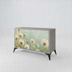 DREAMY MEADOW 2-Door Sideboard in Grey Finish