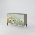DREAMY MEADOW 2-Door Sideboard in Grey Finish