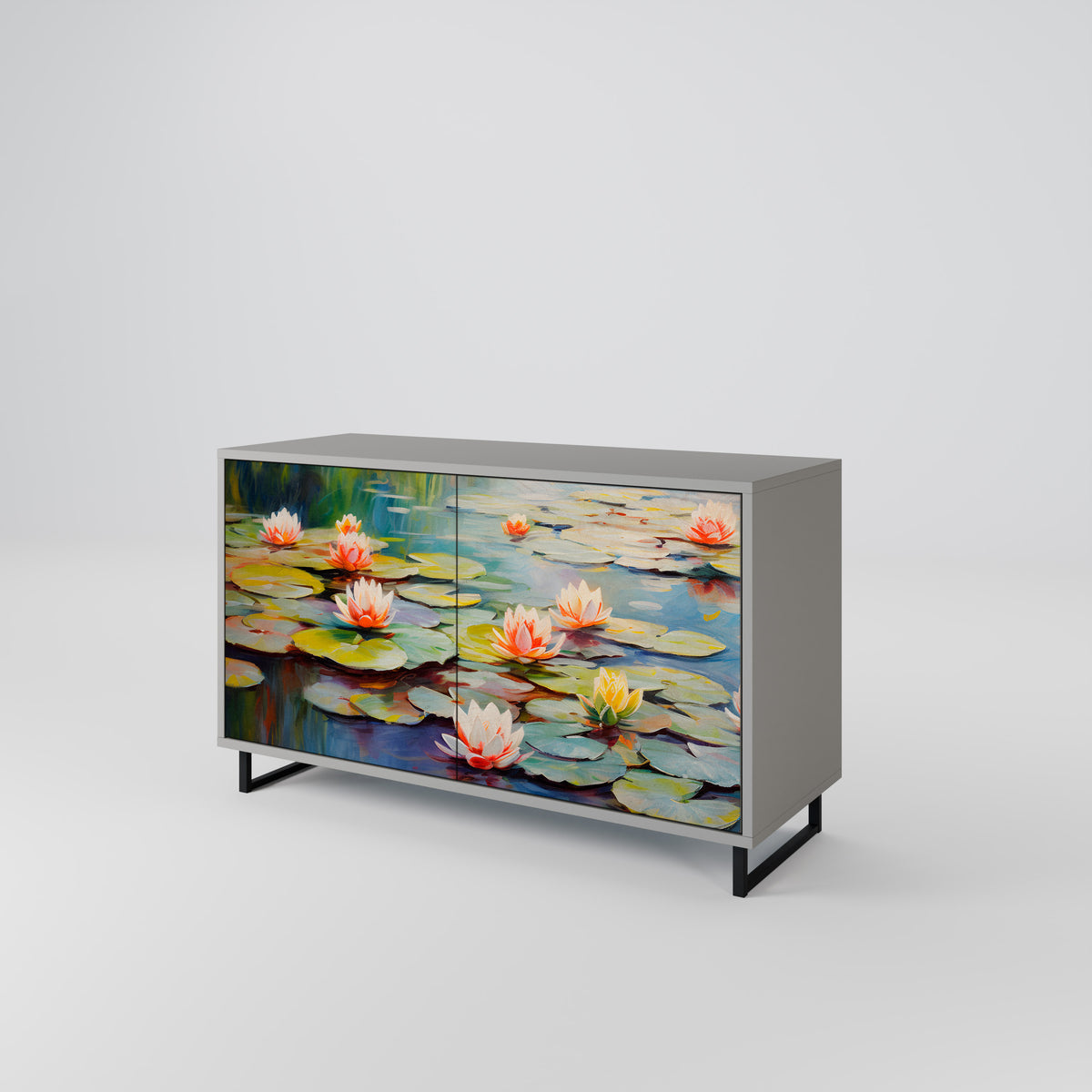BLOOMING WATERS Aparador de 2 Portas