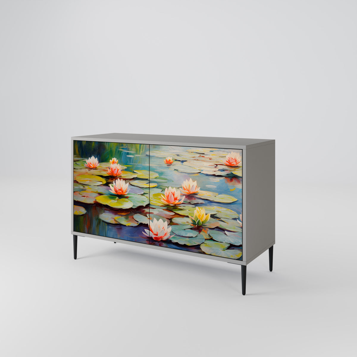 BLOOMING WATERS Aparador de 2 Portas