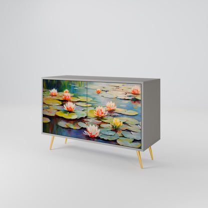 BLOOMING WATERS Aparador de 2 Portas