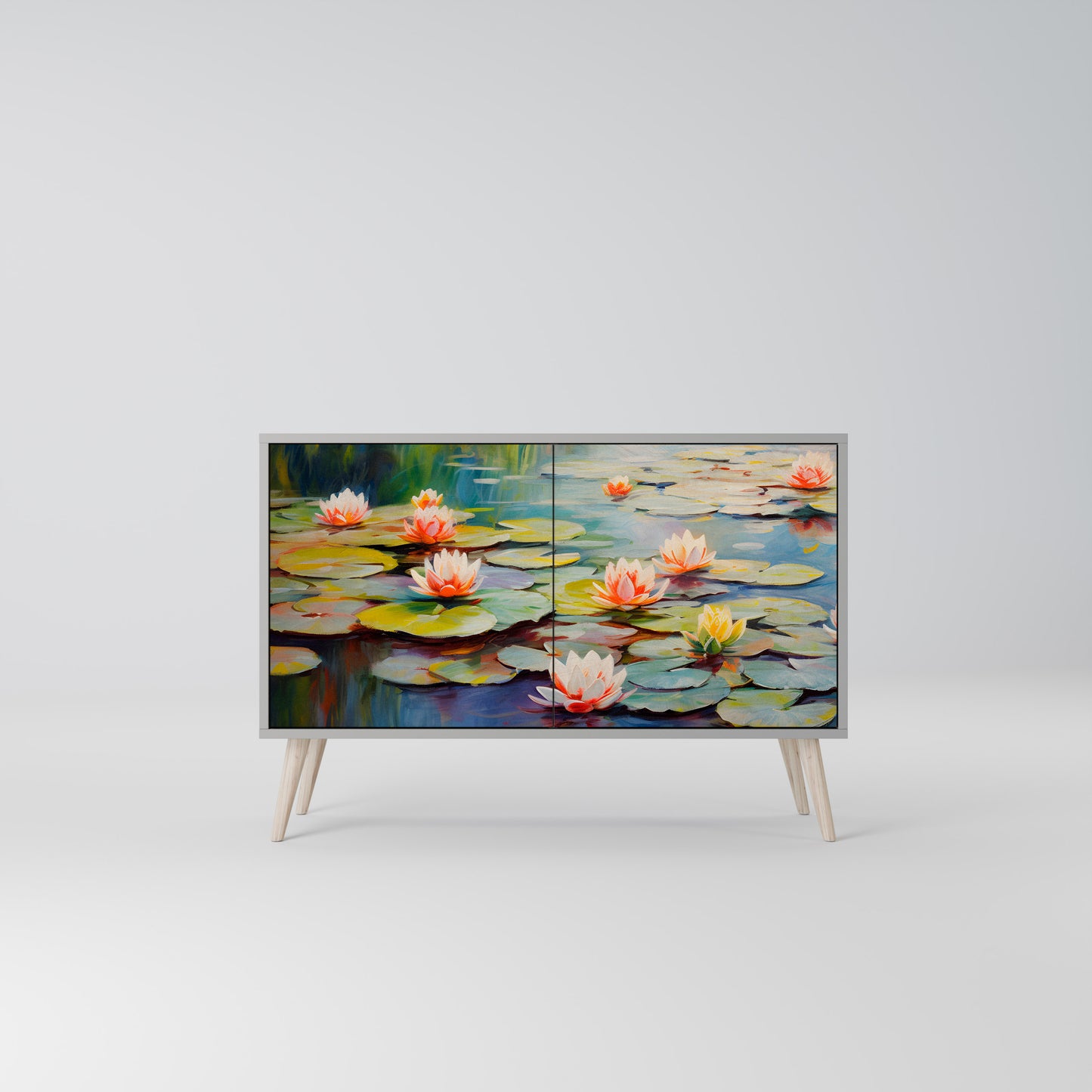 BLOOMING WATERS Aparador de 2 Portas