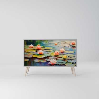 BLOOMING WATERS Aparador de 2 Portas