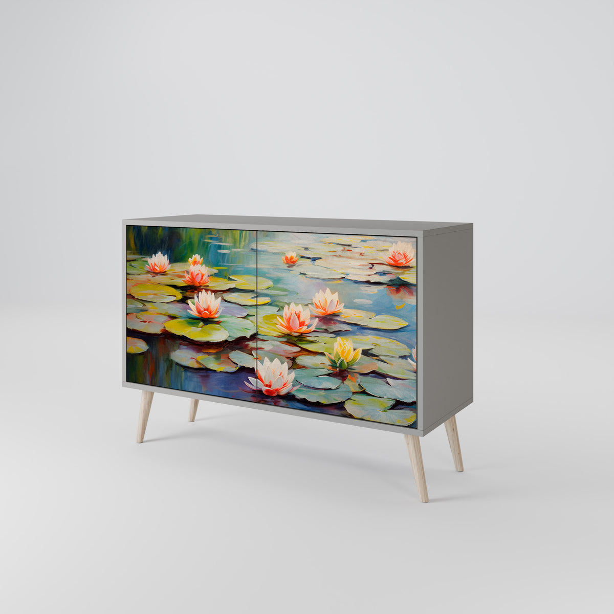 BLOOMING WATERS Aparador de 2 Portas