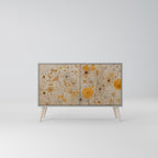 MORNING GLADE 2-Door Sideboard in Grey Finish