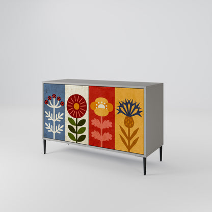 SCANDIC FLOWERET Aparador de 2 Portas