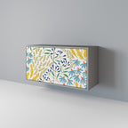 HELLO SPRING Aparador de 2 Portas em Acabamento Cinzento