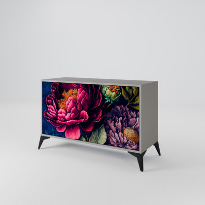 BLOOMING ELEGANCE Aparador de 2 Portas