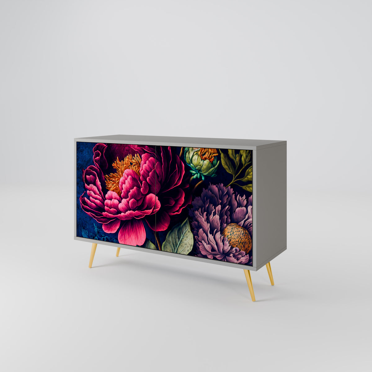 BLOOMING ELEGANCE Aparador de 2 Portas