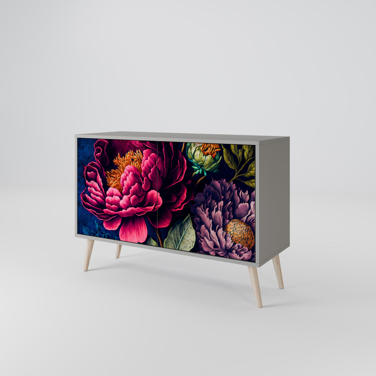 BLOOMING ELEGANCE Aparador de 2 Portas