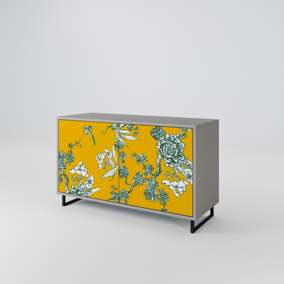 YELLOW CHINOISERIE Aparador de 2 Portas