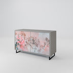 CHERRY BLOSSOM 2-Door Sideboard in Grey Finish