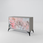 CHERRY BLOSSOM 2-Door Sideboard in Grey Finish