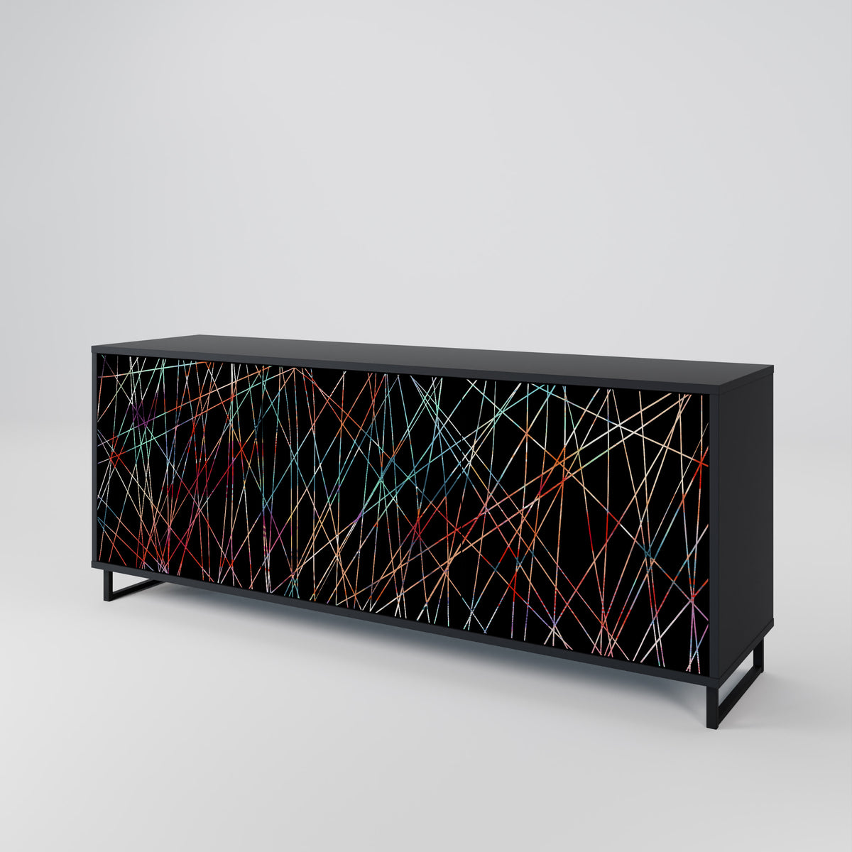 LUMINOUS SNARE 3-Door Sideboard