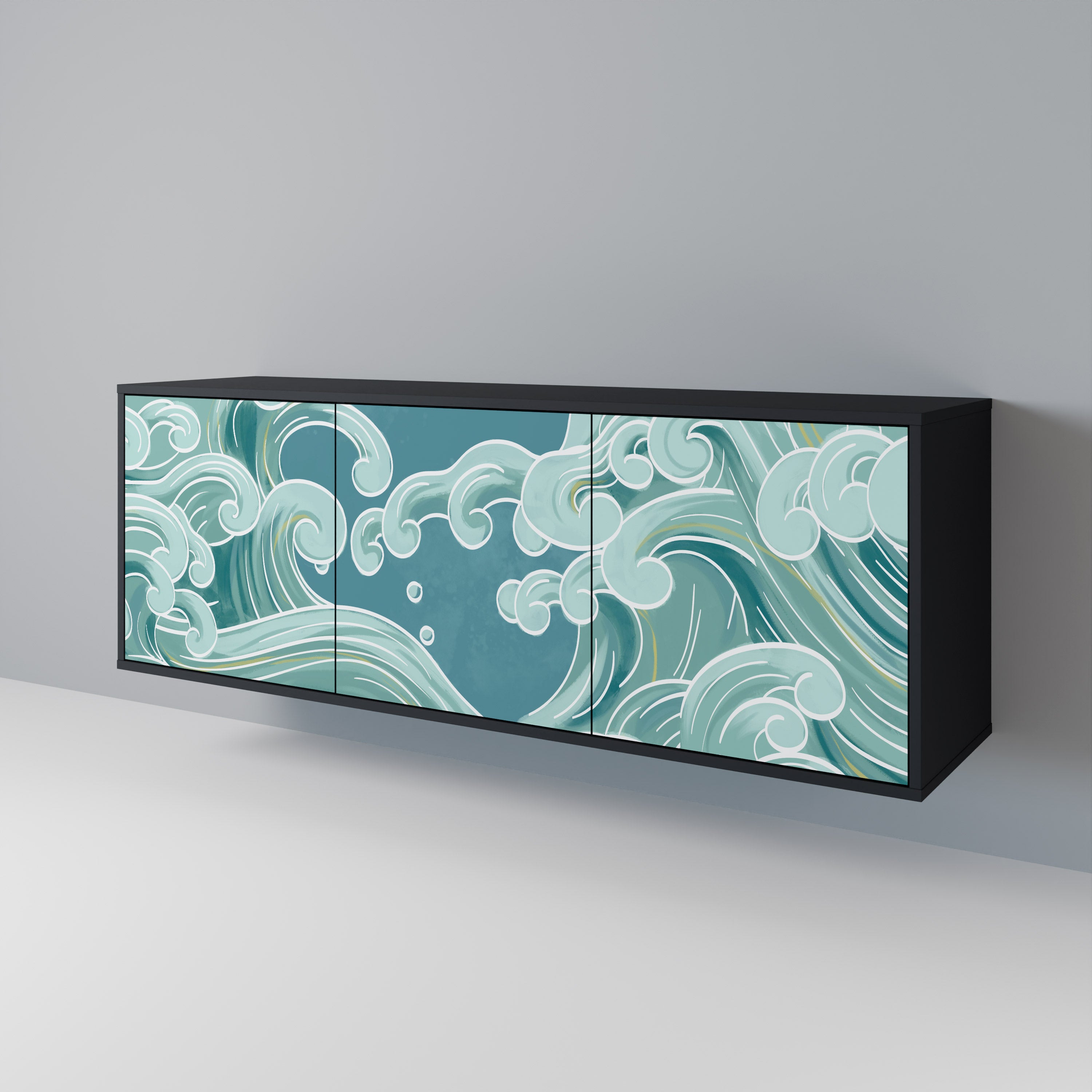 ASIAN SWAY Aparador de 3 Portas